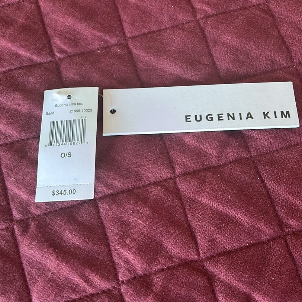 Eugenia Kim like new straw hat adjustable for head size - Picture 12 of 13